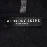Medium Geoffrey Beene Black Check Swing Jacket