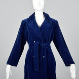 1970s Blue Velvet Coat