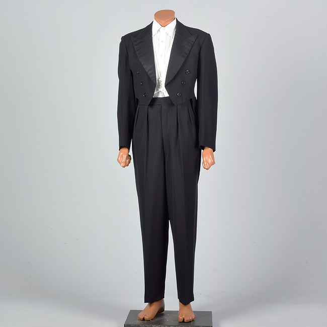 1950s Men's Bespoke Savile Row Tuxedo