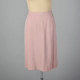 1950s Pink Skirt Suit