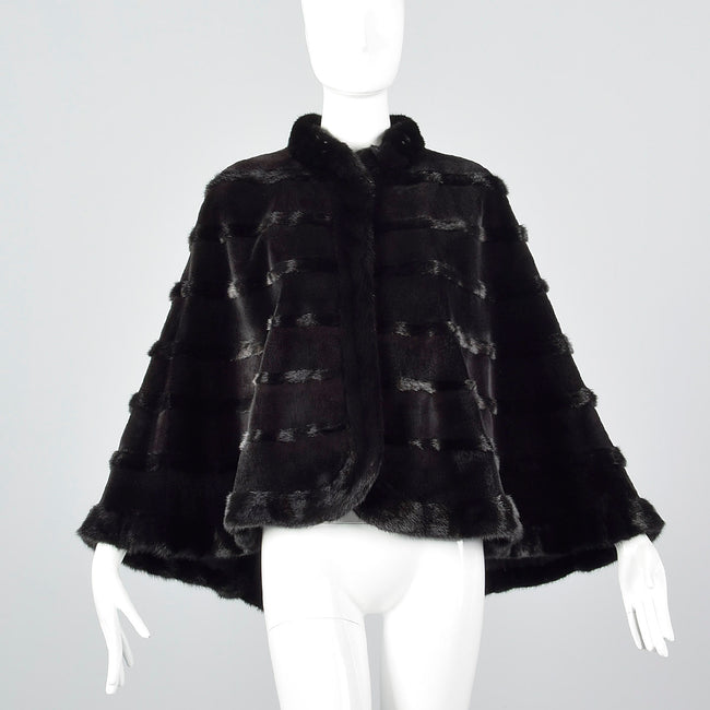 Carolina Herrera Blackglama Mink Cape