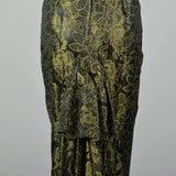 Small 1940s Damask Evening Gown