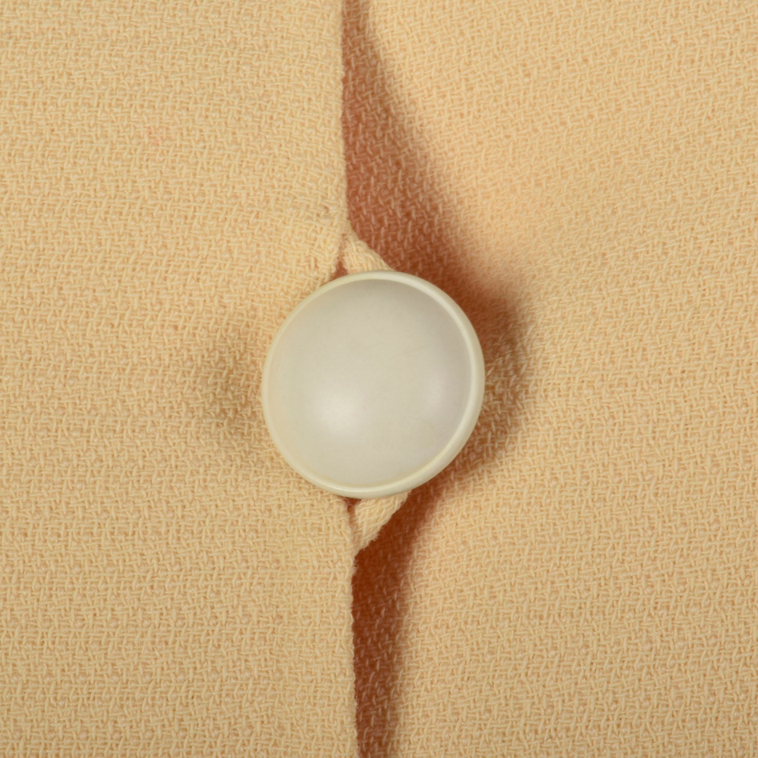 Small 1960s Minimalist Cream Jacket