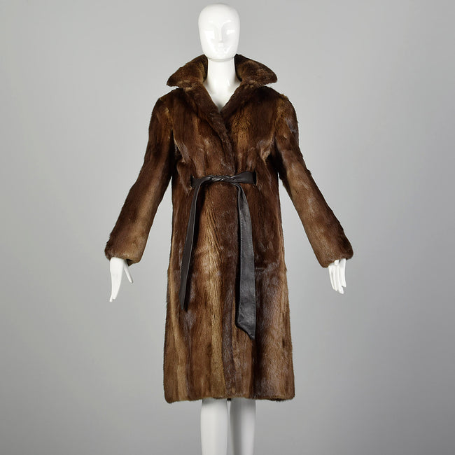 Medium River Otter Fur Coat