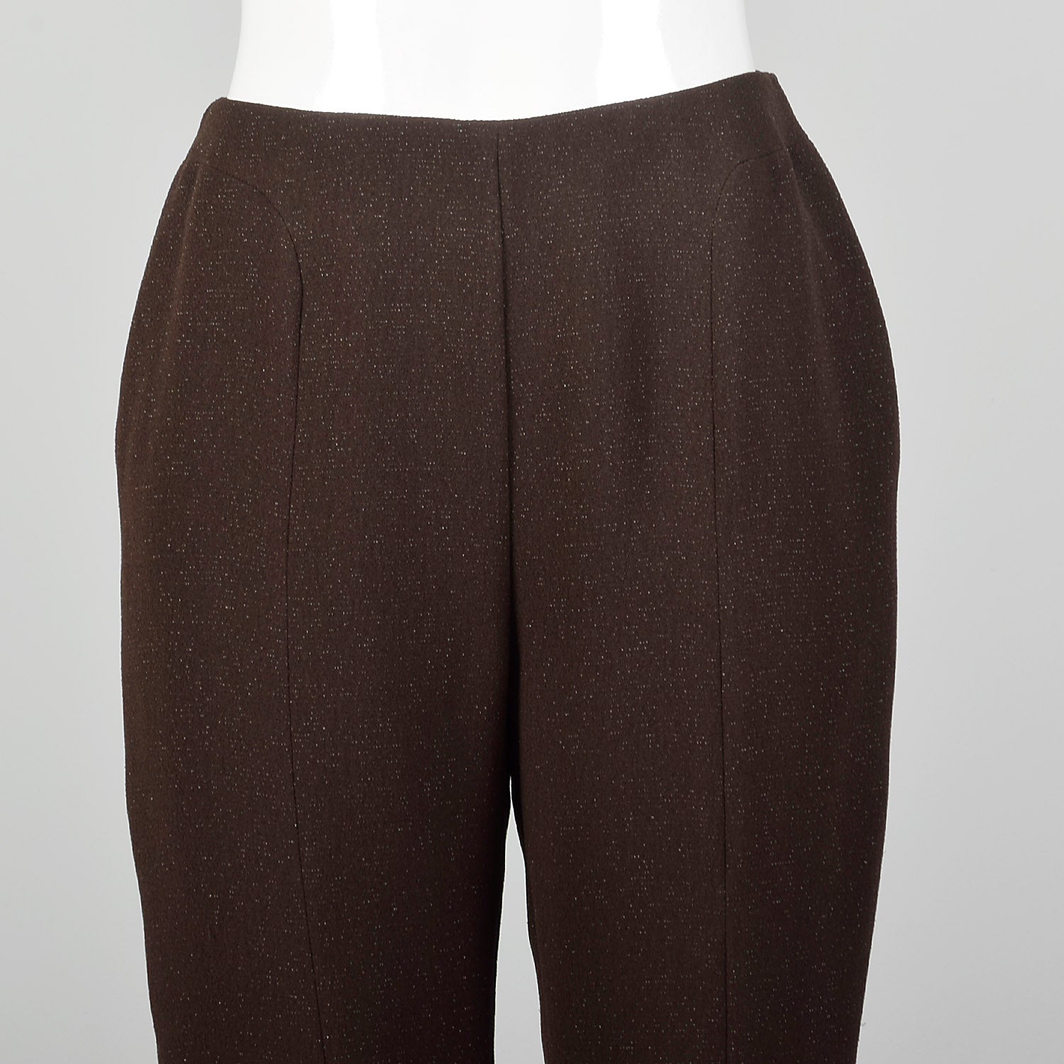 Small Juliana Collezione Brown Bootcut Pants