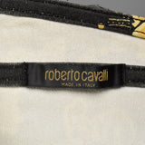 Medium Roberto Cavalli Skirt Corset Lace Denim Low Rise Jeans