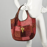 Coach Ltd Ed Ergo Tote Red Hobo Purse