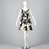 Small-Medium Geoffrey Beene Black and White Mini Dress