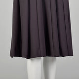 Large 1970s Pauline Trigere Long Sleeve Panel Dress