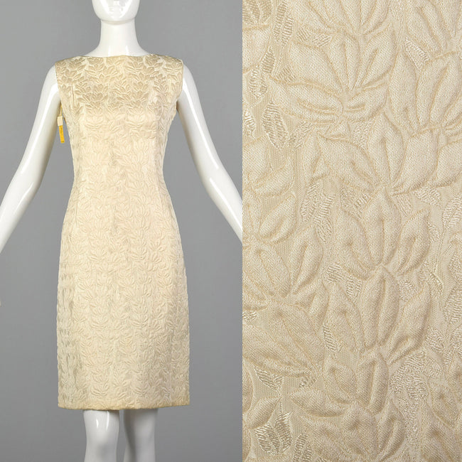 1960s 28 Shop Sleeveless Wedding Dress