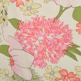 1960s Pink Floral Spring Coat
