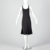 2010s Giorgio Armani Black Knit Dress