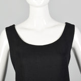 Medium 1960s Black Dress Set
