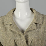 Large Balenciaga Numbered Couture Tan Jacket