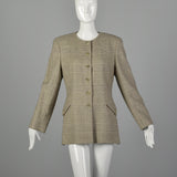 Medium Valentino Miss V 1990s Tweed Jacket