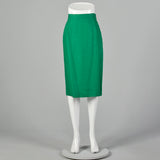 Medium Valentino Studio 1990s Linen Skirt