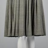 1970s Bill Blass 28 Shop Black and White Dress