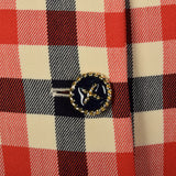 Medium 1980s Italian Gingham Check Jacket
