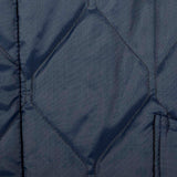 Large 1960s Navy Quilted Lightweight Jacket