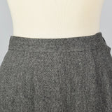 1950s Classic Gray Tweed Skirt Suit