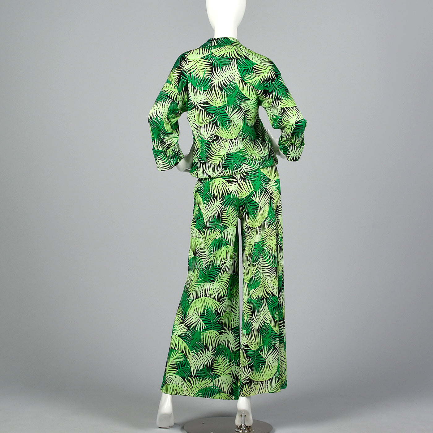 1970s Bonwit Teller Jungle Pant Suit Set