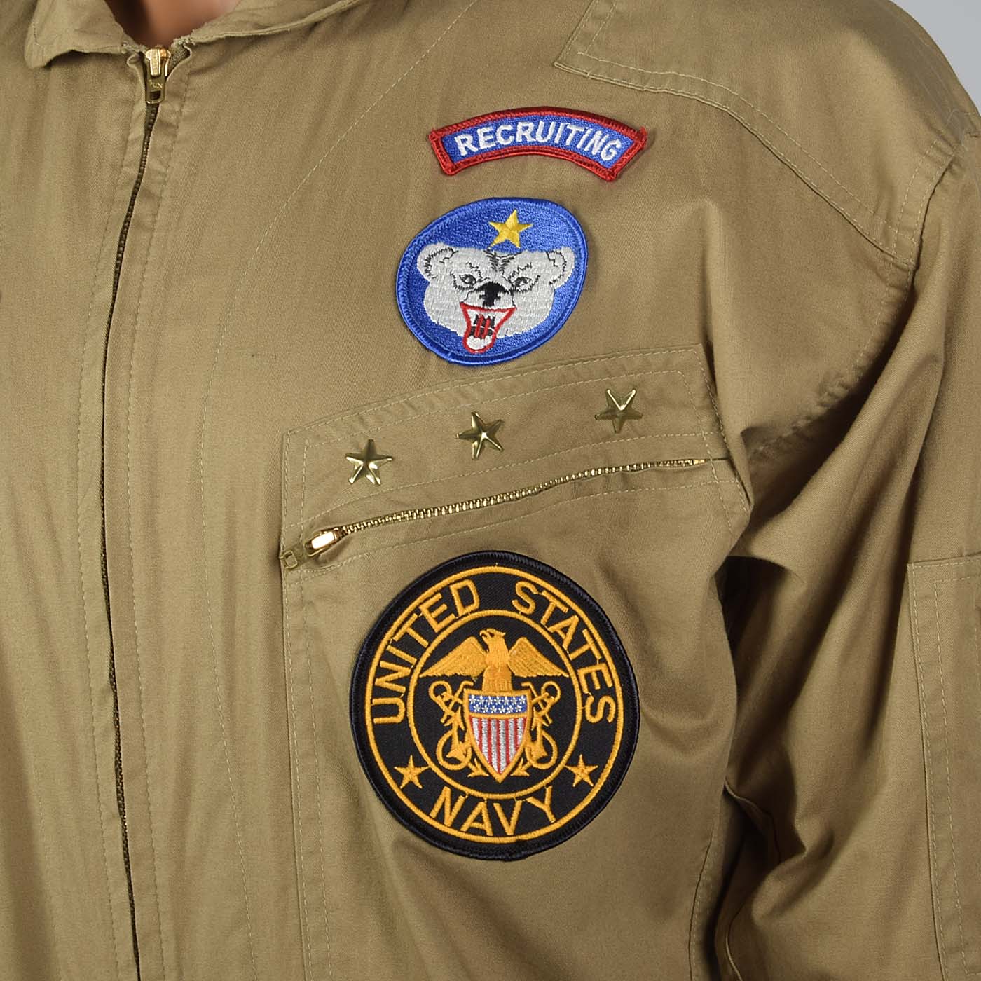 1970s Mens Chemin De Fer Flight Suit
