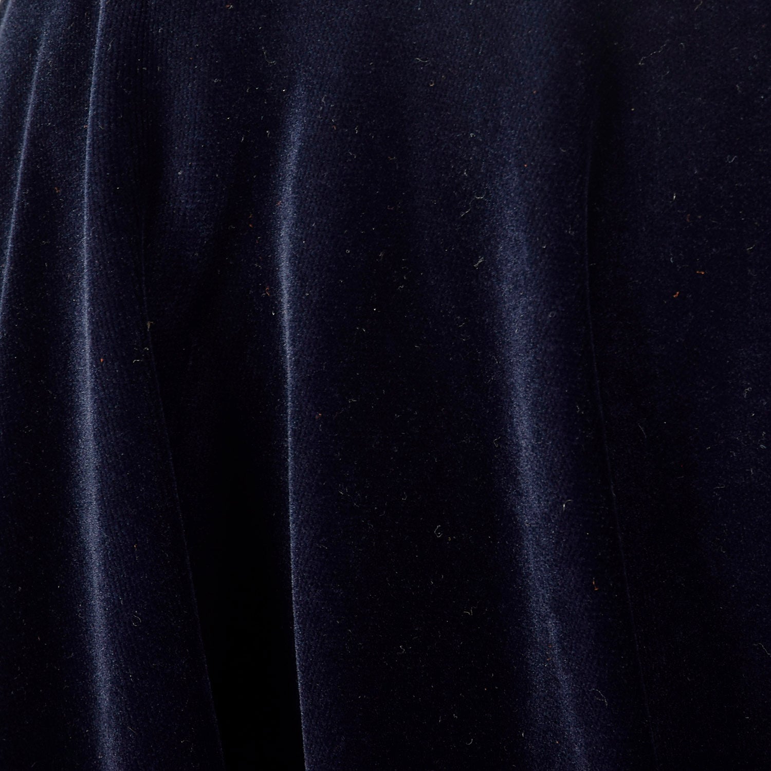 XS Anne Klein Navy Velvet Full Circle Skirt