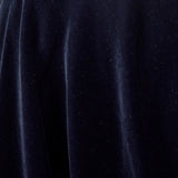 XS Anne Klein Navy Velvet Full Circle Skirt