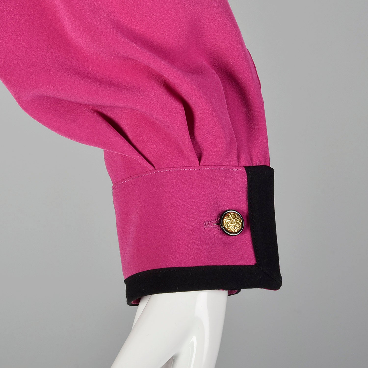 Small 1980s Magenta Jaeger Blouse