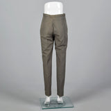 1960s Gray Sanforized Cotton Pants