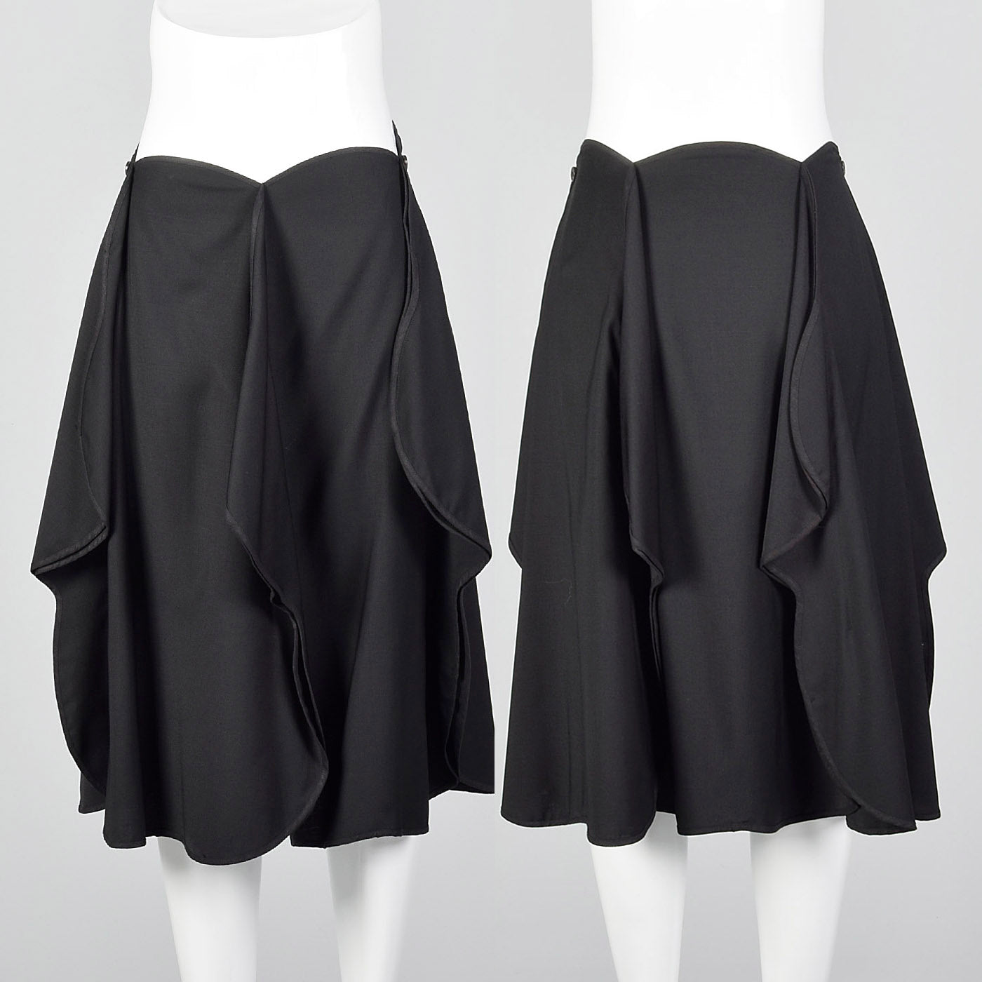 2010s Capucci Black Skirt