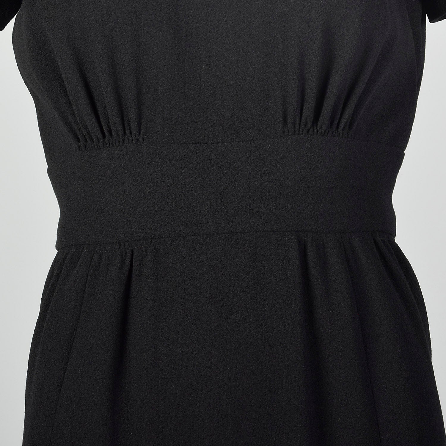 XXS 1960s Little Black Dress