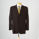 1950s Mens Brown Atomic Fleck Jacket