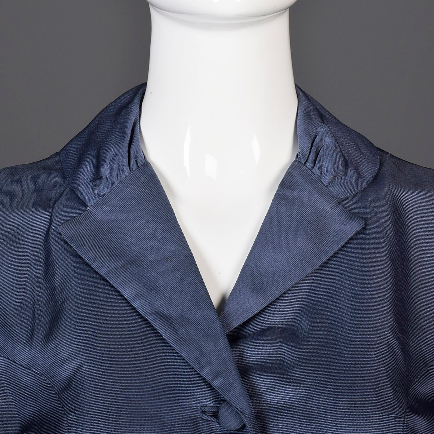 1940s Silk Faille Skirt Suit