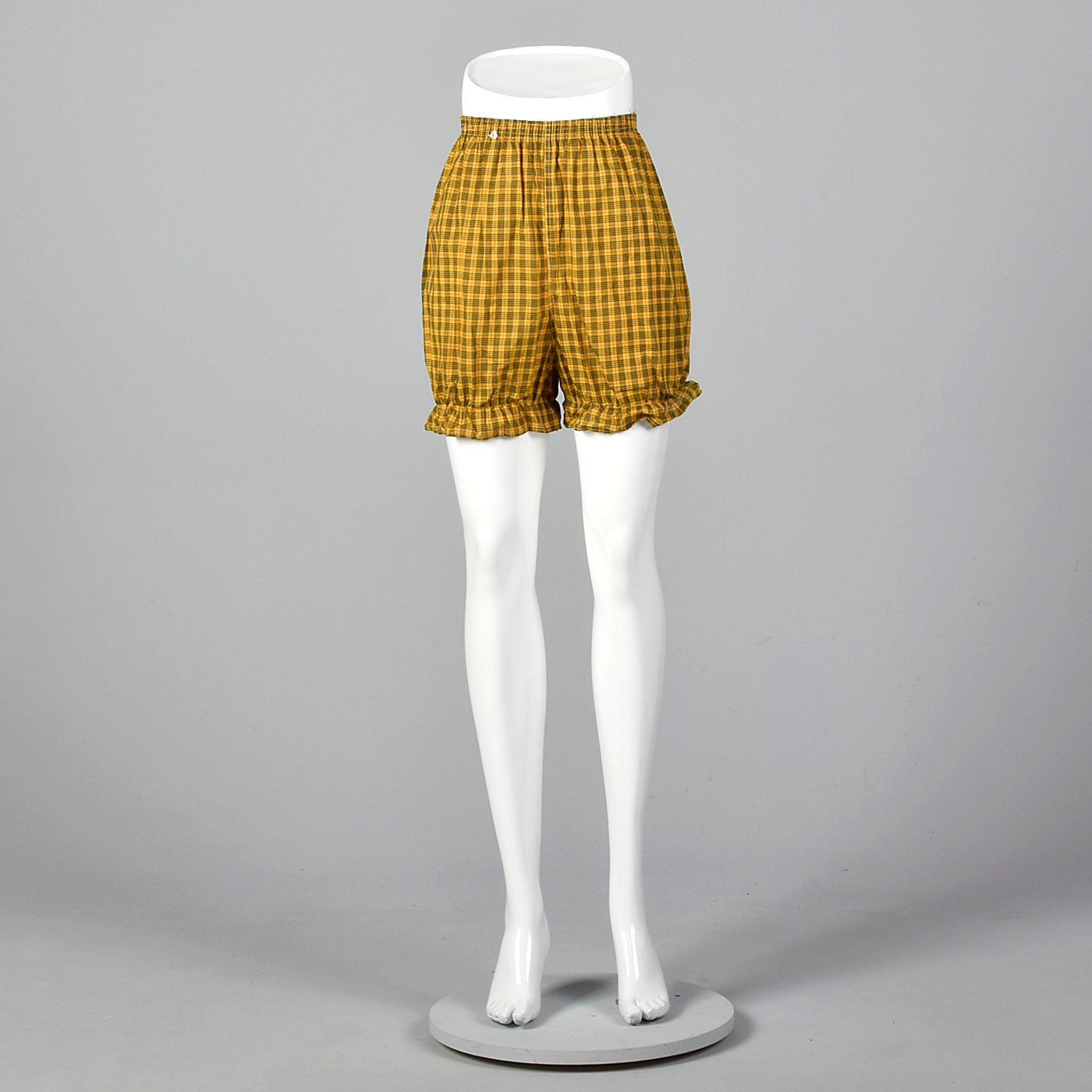 1960s Plaid Bloomers