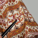 XL 1950s Novelty Print Cotton Day Dress Shirtwaist