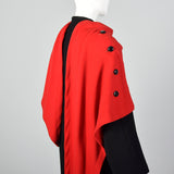 Small 1980s Albert Nipon Minimalist Winter Coat