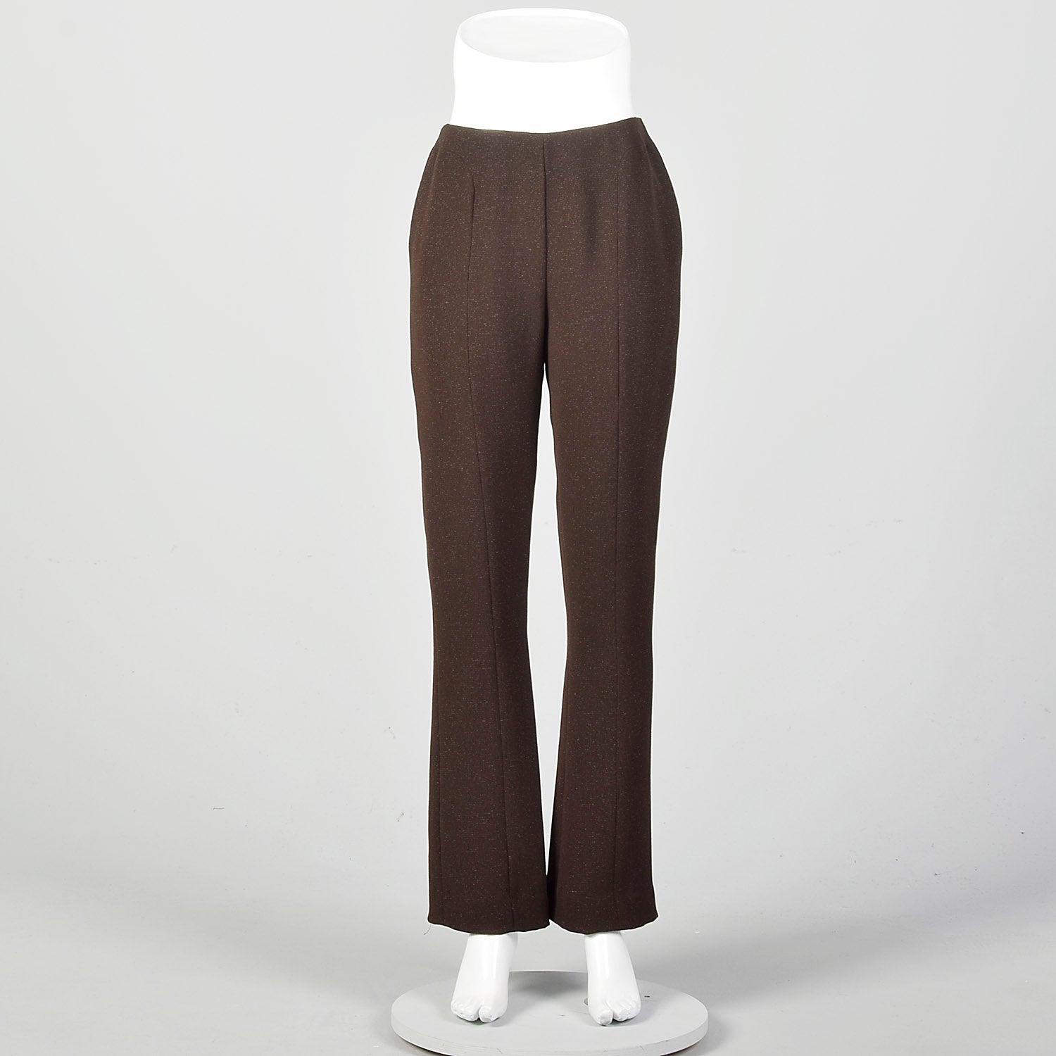 Small Juliana Collezione Brown Bootcut Pants