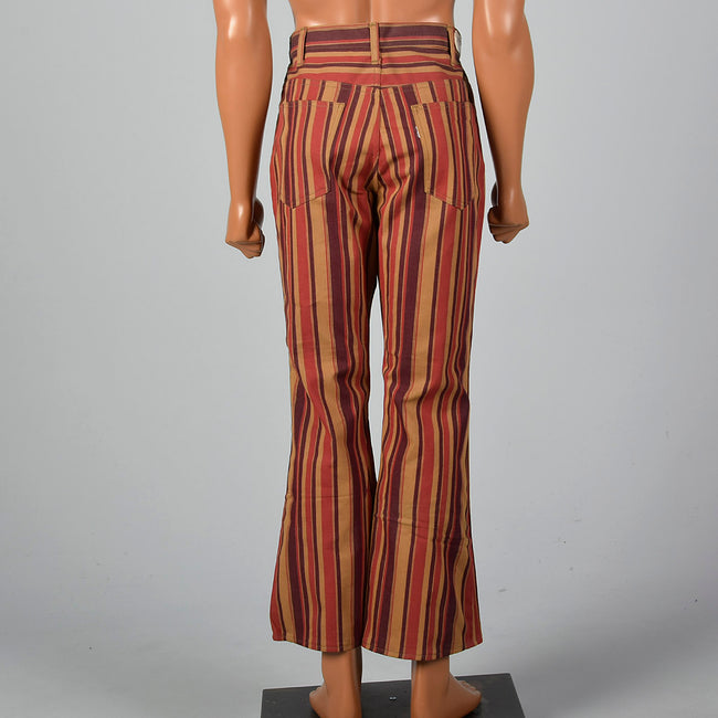 1960s Mens Deadstock Levi's Stripe Bell Bottoms
