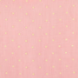 1960s Pink Swiss Dot Dress with Ruffle Trim