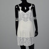 1970s Vanity Fair White Slip