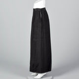 1930s Black Wide Leg Pants