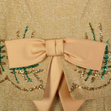 1960s Gold Lurex Skirt Set