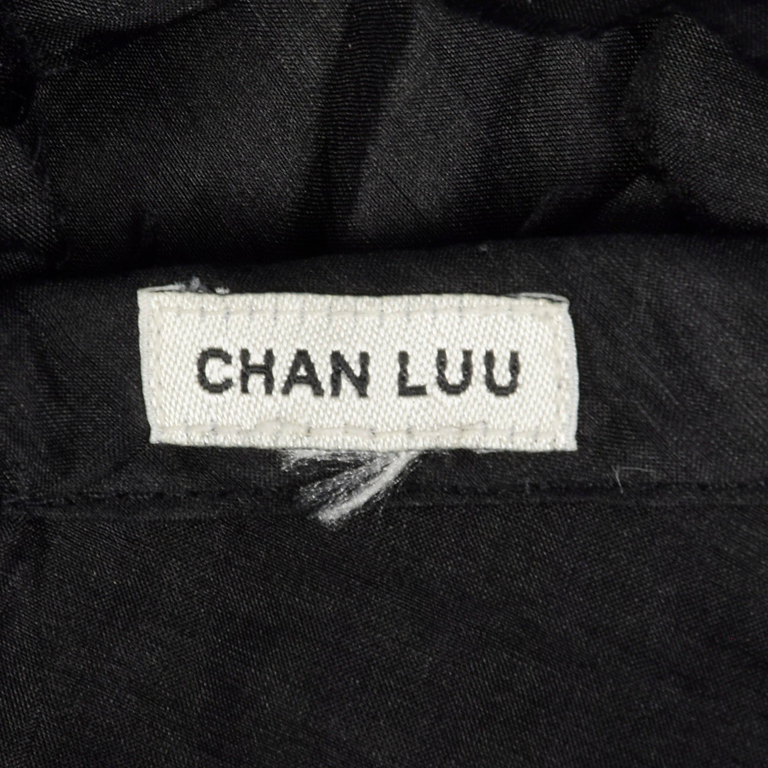 Medium 2000s Chan Luu Black Silk Set