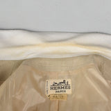 Large Hermés 1970s Tan Blazer