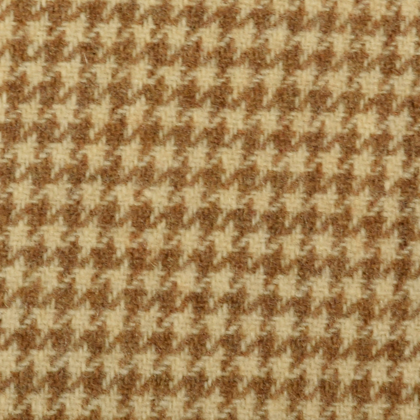 1970s Mens Houndstooth Blazer in Brown Wool