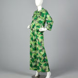 1970s Bonwit Teller Jungle Pant Suit Set