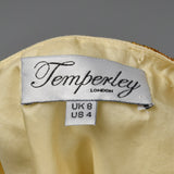 2000s Temperley Cream Dress with Beading