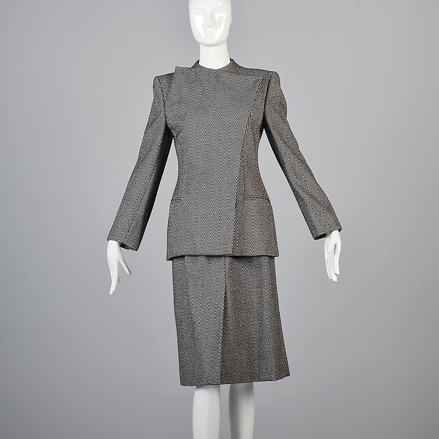 Giorgio Armani Asymmetric Skirt Suit