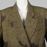 1980s Dorothee Bis Tweed Skirt Suit with Oversized Jacket